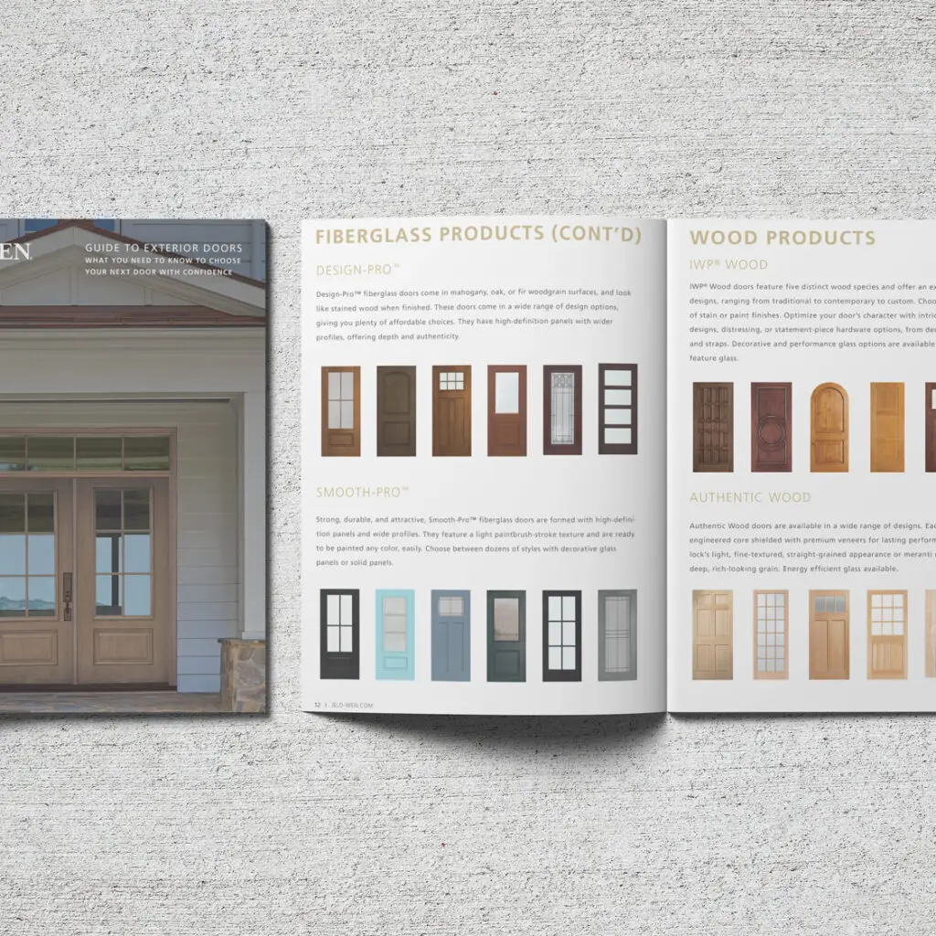 Discover the stunning collection of JELD-WEN exterior doors showcased in their comprehensive catalog. From classic to contemporary designs, JELD-WEN offers exceptional craftsmanship, durability, and innovative features. Explore the JELD-WEN Exterior Doors Catalog and find the perfect door to enhance your home's curb appeal, security, and energy efficiency. Transform your home's exterior with JELD-WEN today.
