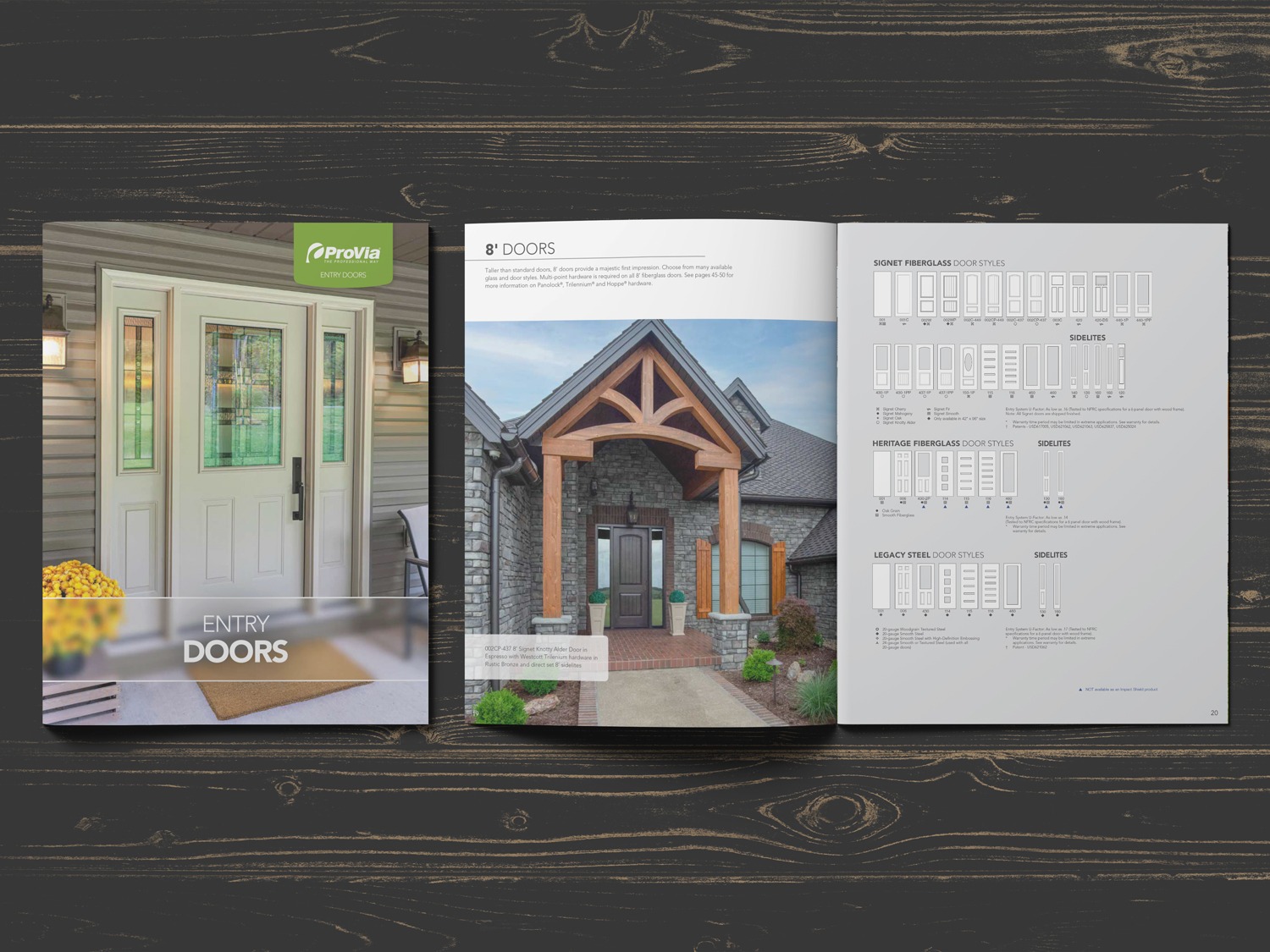 Discover the extraordinary craftsmanship and exceptional design options in the ProVia Doors catalog. From stunning entry doors to elegant patio doors, ProVia offers a diverse range of high-quality and energy-efficient door solutions. Explore the ProVia Doors catalog today and find the perfect door to enhance your home's aesthetics, security, and energy efficiency.