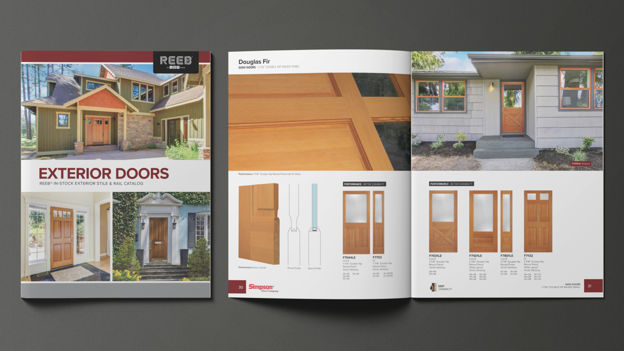 Discover the extraordinary range of high-quality and versatile doors in the Reeb Door catalog. From elegant entry doors to functional interior doors, Reeb offers exceptional craftsmanship and design options. Dive into the Reeb Door catalog today and find the perfect door to enhance your home's aesthetics, functionality, and security.