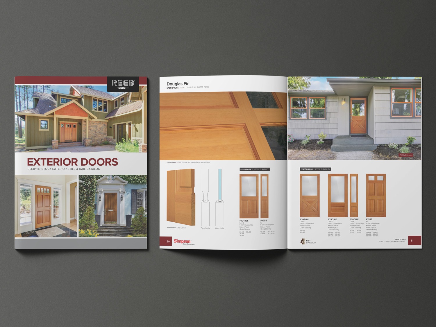 Discover the extraordinary range of high-quality and versatile doors in the Reeb Door catalog. From elegant entry doors to functional interior doors, Reeb offers exceptional craftsmanship and design options. Dive into the Reeb Door catalog today and find the perfect door to enhance your home's aesthetics, functionality, and security.