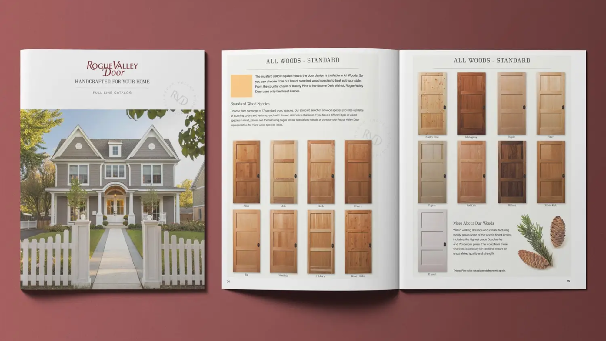 Step into a world of timeless elegance and unmatched craftsmanship with the Rogue Valley Door catalog. Explore a stunning collection of handcrafted doors that bring beauty and sophistication to your home. From exquisite entry doors to charming interior doors, Rogue Valley offers exceptional quality and design. Dive into the Rogue Valley Door catalog today and find the perfect door to elevate your home's aesthetics and make a lasting impression.