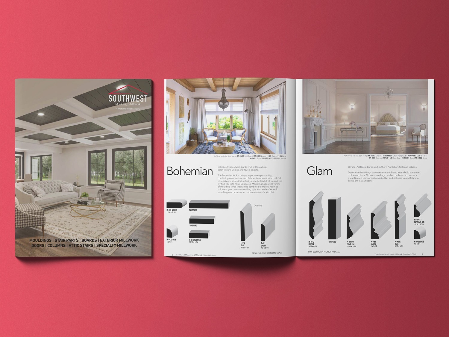 Dive into the Southwest Moulding catalog and unlock a world of limitless design possibilities. Discover an extensive collection of high-quality moulding products that add charm and character to your home.
