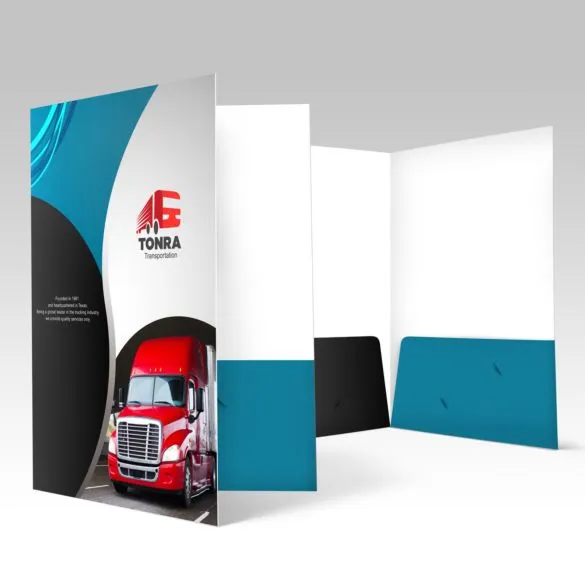 Elevate your professional image with Gott Marketing's Presentation Folders - the perfect choice for organizing and displaying information at business meetings, conferences, trade shows, and more. Our 9x12 folders, designed to hold Letter-size materials, come in a variety of standard and premium stocks, including 14pt C2S, 14pt Uncoated, 16pt C2S, 100lb Gloss Cover, and 100lb Cover Linen. Choose sophistication for your brand with Presentation Folders by Gott Marketing.