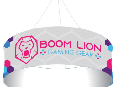 10' Circle Hanging Banner