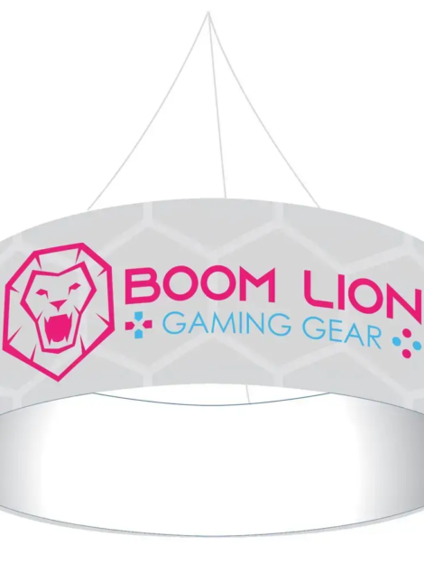 10' Circle Hanging Banner