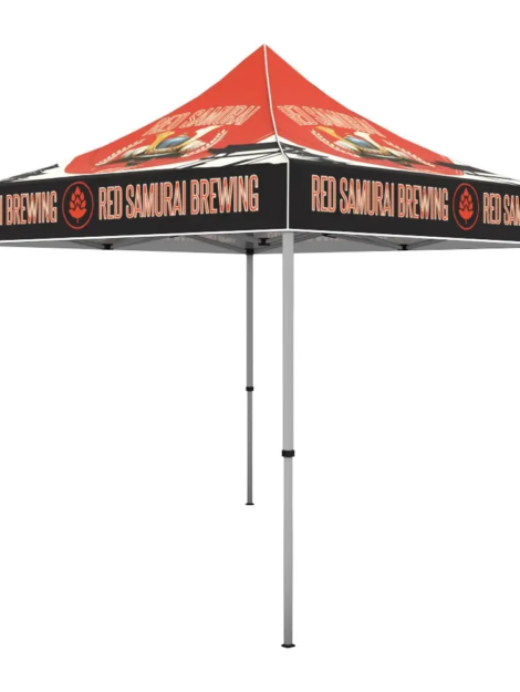 Make a lasting impression at trade shows and corporate events with our 10' Pop-Up Canopy Tent. Crafted from premium steel, this canopy combines durability with sleek design, providing instant shade and enhancing your brand's visibility. Explore the perfect solution for your corporate needs!