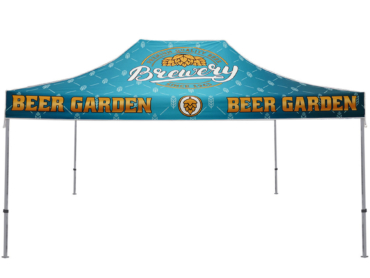 Elevate your outdoor events with the impressive 15ft Aluminum Canopy Tent by Gott Marketing. Crafted for durability and designed with a touch of sophistication, this spacious canopy combines strength and style to provide the perfect shelter for your brand. Make a lasting impression at trade shows, exhibitions, and corporate events.