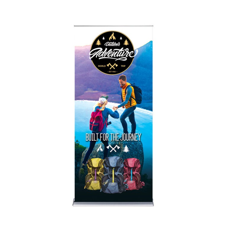 Premium wide-base banner