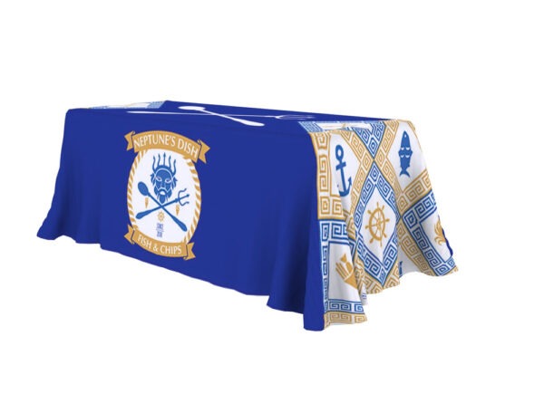 6ft 4-Sided Regular Stretch Table Throw - Image 2