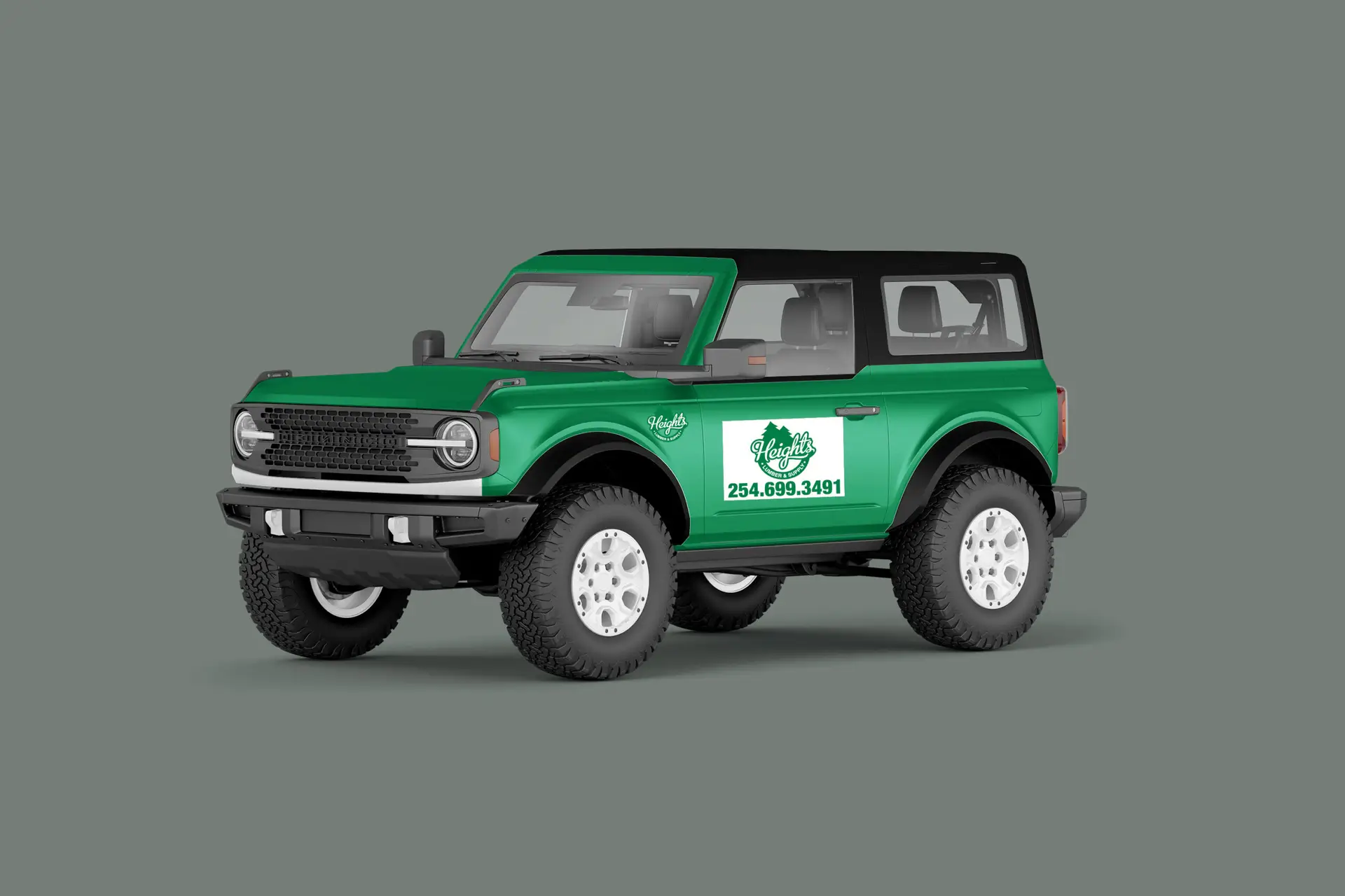 Explore the dynamic synergy of design and functionality with Gott Marketing's vehicle magnets crafted for Heights Lumber. Witness how our strategic approach turned ordinary vehicles into powerful brand ambassadors, showcasing Heights Lumber's excellence on the move.