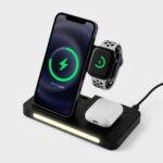 3-in-1 Wireless Charging Station with Adjustable Light