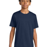 A4 Youth Cooling Performance Short Sleeve Tee in Navy