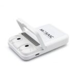 Arcadia, 7700 mAh Wireless Power Bank with Tws Earphones
