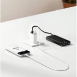 Axiom, Slim 10,000mAh Power Bank with Built-In Cables