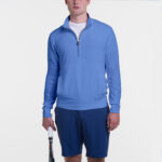 B. Draddy Blair Half-Zip in Mac
