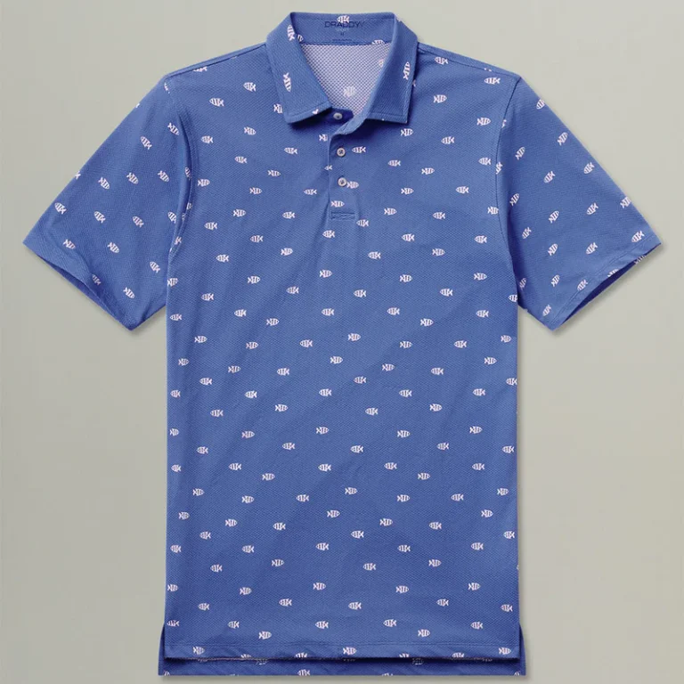 B. Draddy Cool Adkins Polo in Mac
