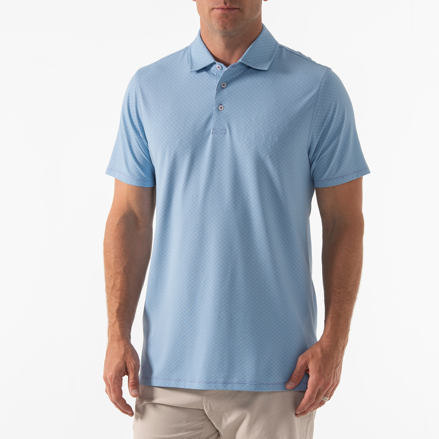 B. Draddy Cool Moore Polo in Shame
