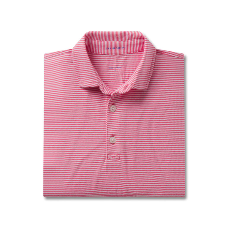 B. Draddy Gibson Jr. Polo in Bandana Heather