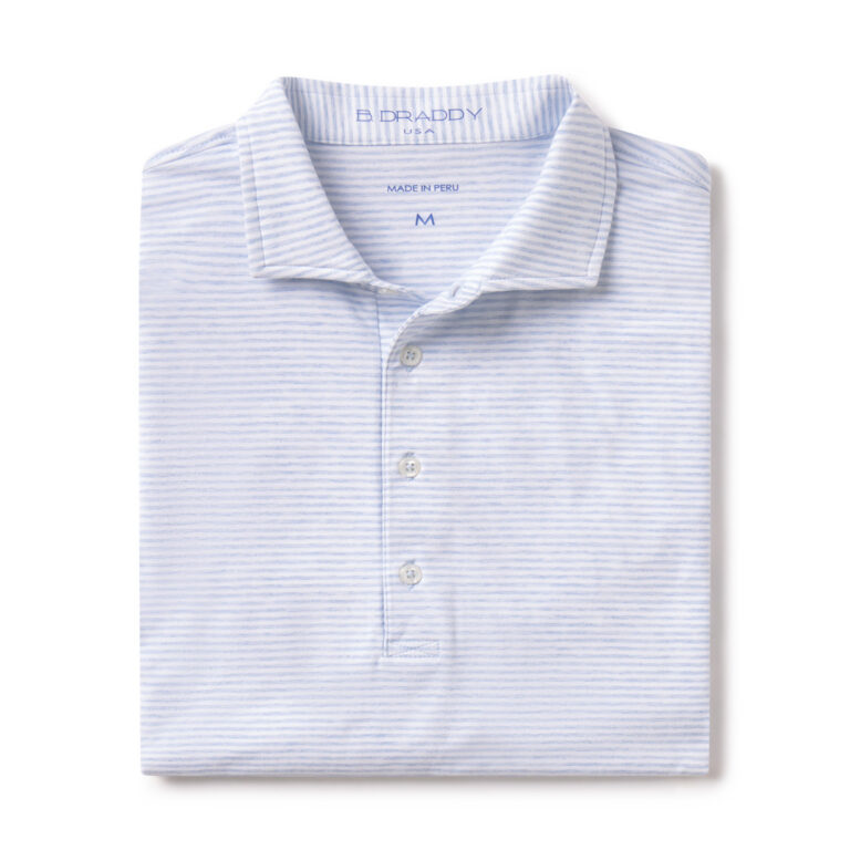 B. Draddy Gibson Polo in Batik Heather