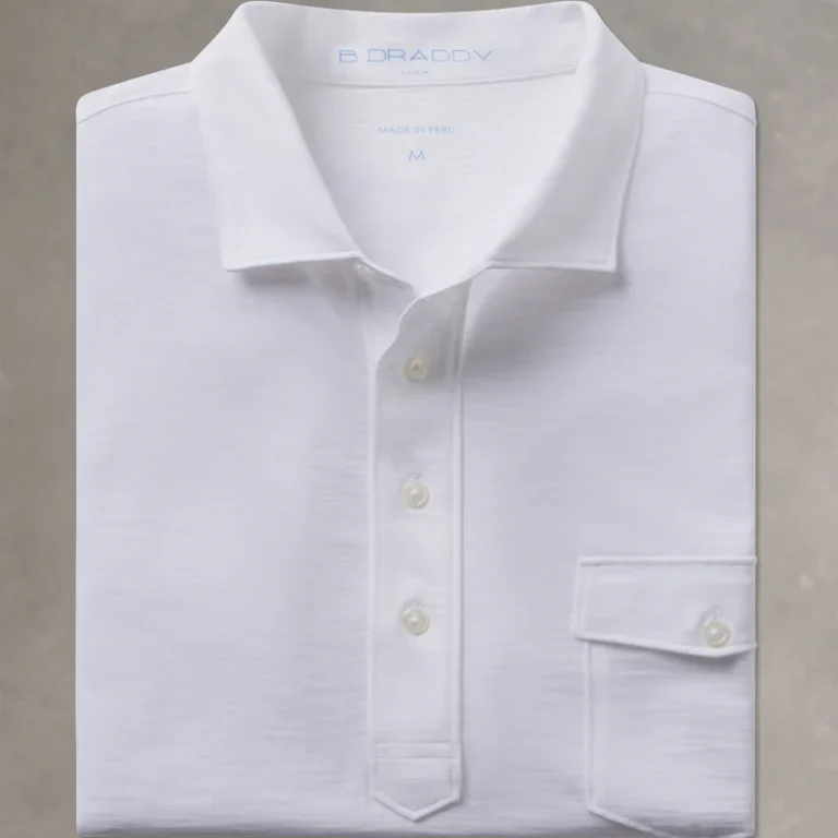 B. Draddy Graham Polo in White
