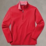 B. Draddy Jack 1/4 Zip in Red