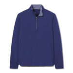 B. Draddy Jack 1/4 Zip in Regal