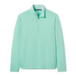 B. Draddy Jack 1/4 Zip in Seaglass