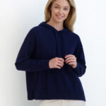 B. Draddy Mackenzie Hoodie in Navy