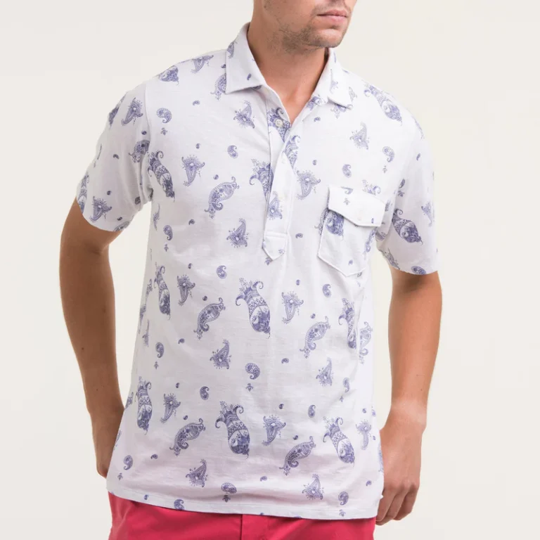B. Draddy Parsons Polo in White