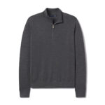 B. Draddy The Schoen Pullover in Dark Charcoal Heather