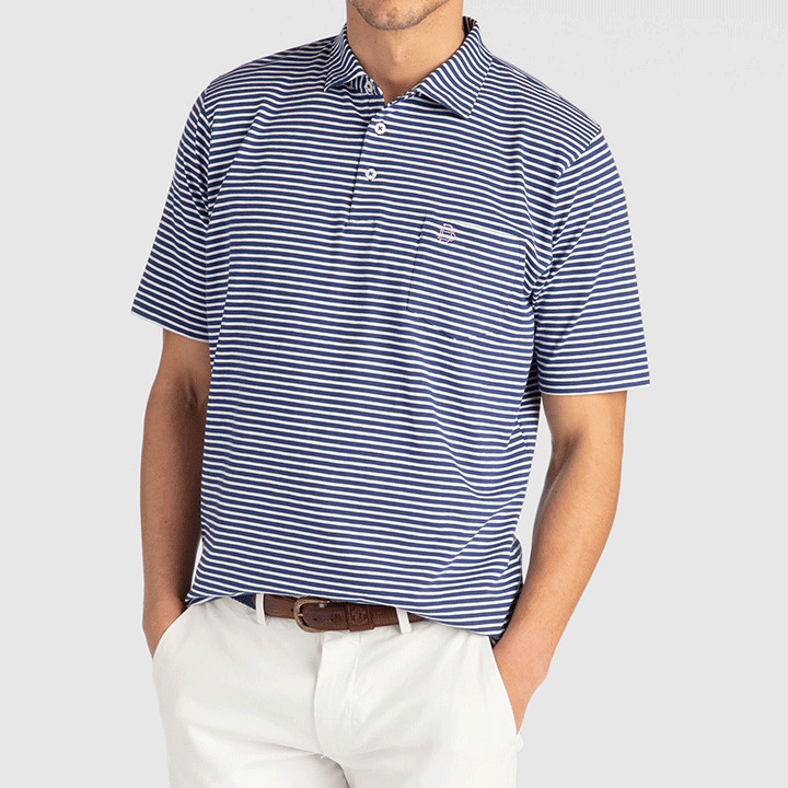 B. Draddy Tommy Polo in Regal/White P