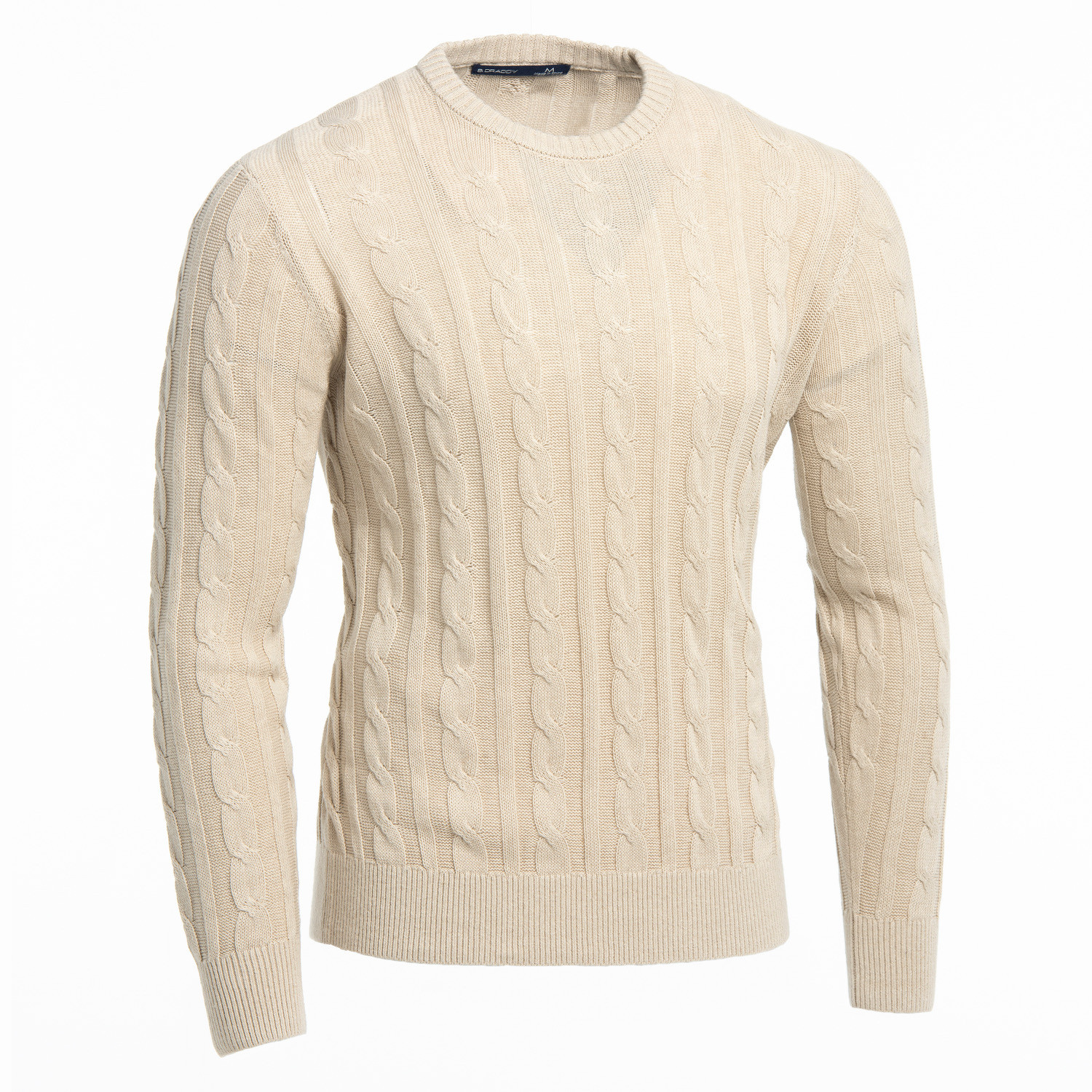 B. Draddy Tuckers Cable Crew Sweater