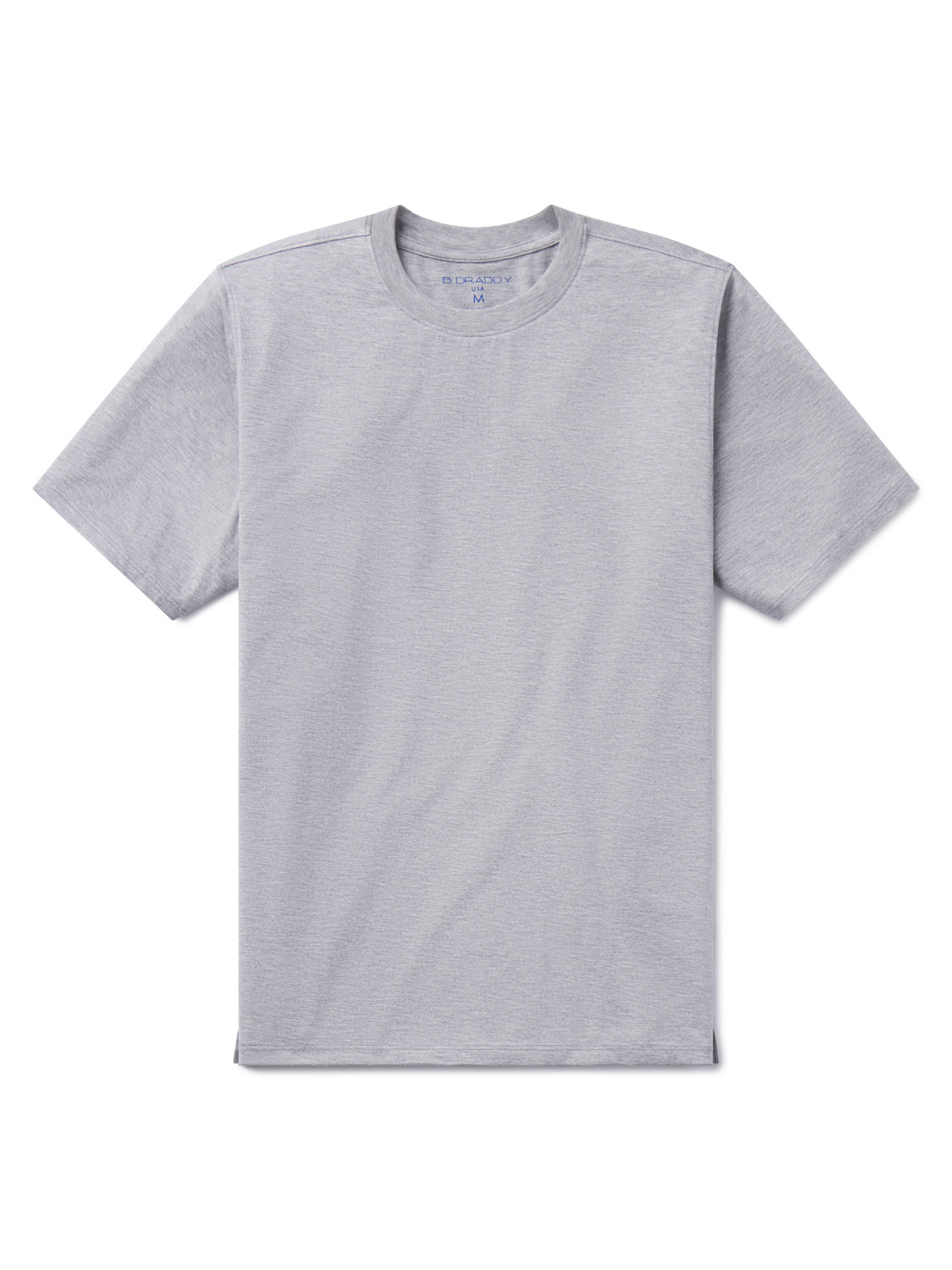 B. Draddy Two Guns Tee in Grey Melange