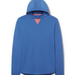 B. Draddy Willie Hoodie in Indigo/Sandy Lane