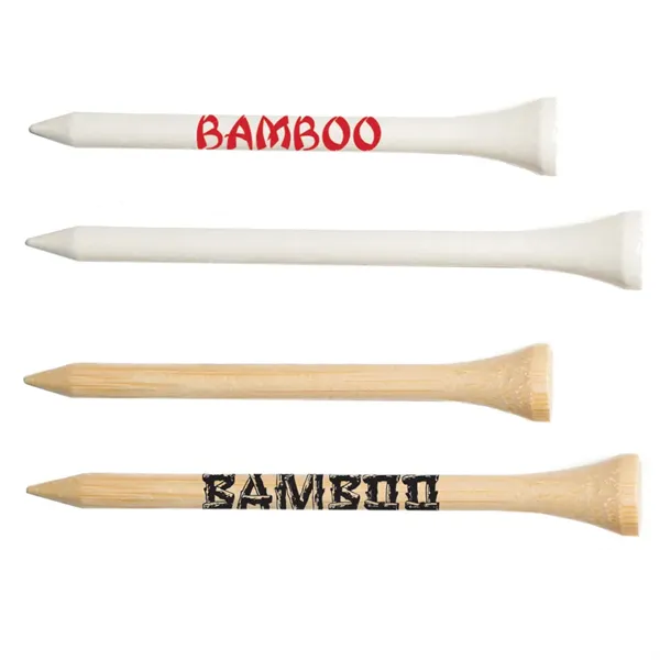 Bamboo Tees with 1-Color Shank Imprint