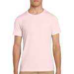 BELLA+CANVAS Unisex Jersey Short Sleeve Tee in Soft Pink