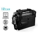 Bison 12-Can SoftPak Cooler in Black