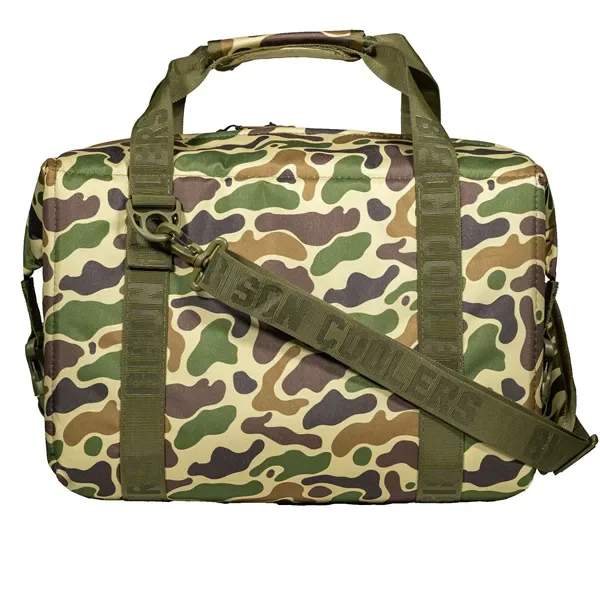 Bison 24-Can SoftPak Cooler – Duck Camo