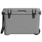 Bison 55 Qt Wheeled Cooler in Gray