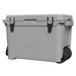 Bison 55 Qt Wheeled Cooler in Gray