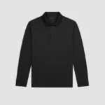 Boast Long Sleeve Performance Match Polo 2.0 in Black