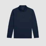 Boast Long Sleeve Performance Match Polo 2.0 in Navy