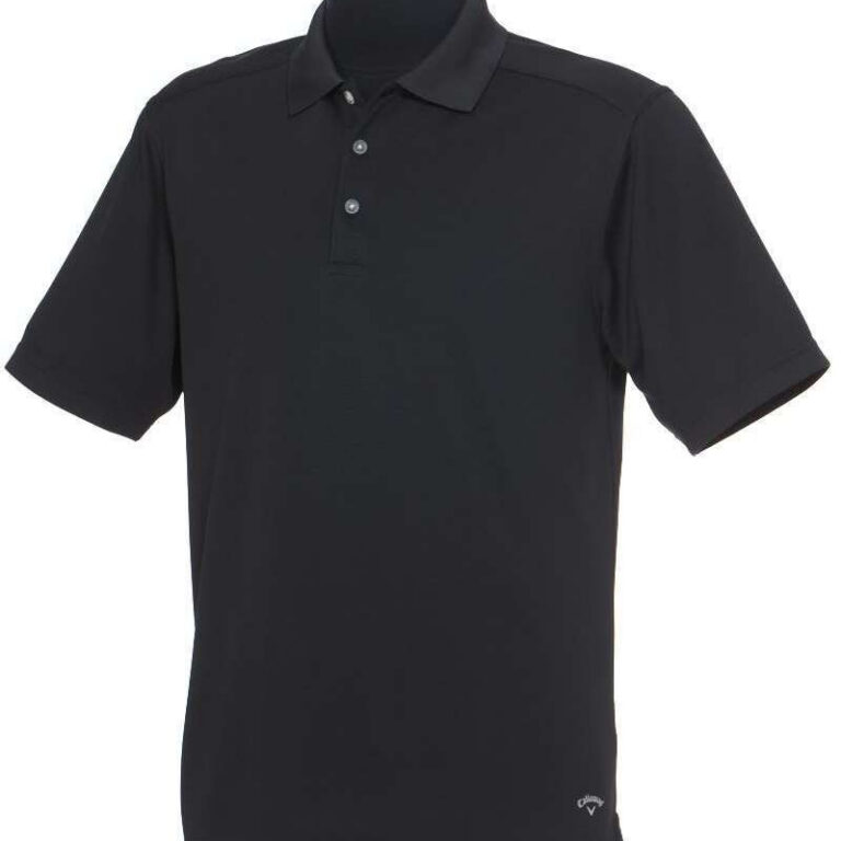 Callaway Men's Big & Tall Core Performance Polo in Black