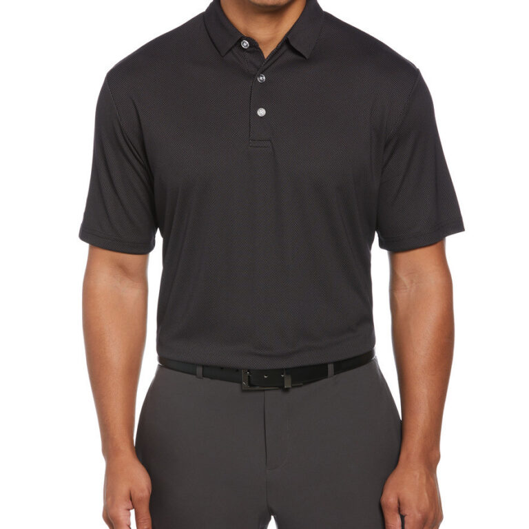 Callaway Men's Birdseye Polo in Black