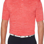 Callaway Men’s Broken Stripe Polo in Cayenne