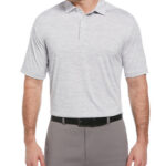 Callaway Men’s Broken Stripe Polo in White