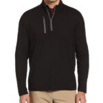 Callaway Men’s Lightweight 1/4-Zip Pullover in Black