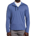 Callaway Men’s Lightweight 1/4-Zip Pullover in Coastal Fjord