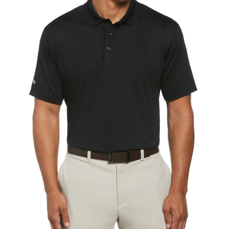 Callaway Men's Opti-Dri Chev Polo in Black