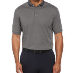 Callaway Men’s Ottoman Polo in Smoked Pearl